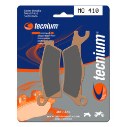 Plaquettes de frein TECNIUM MX/Quad métal fritté - MO410