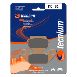 Plaquettes de frein TECNIUM MX/Quad métal fritté - MO91