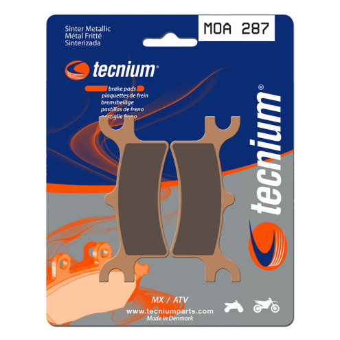 Plaquettes de frein TECNIUM MX/Quad métal fritté - MOA287