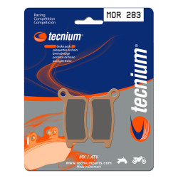 Plaquettes de frein TECNIUM Racing MX/Quad métal fritté - MOR283