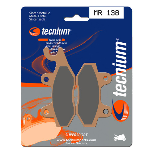 Plaquettes de frein TECNIUM Performance métal fritté - MR138