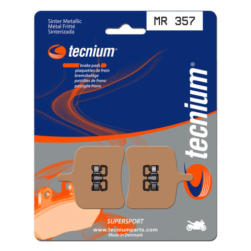 Plaquettes de frein TECNIUM Performance métal fritté - MR357