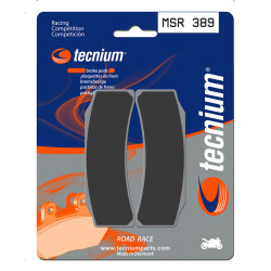 Plaquettes de frein TECNIUM Racing métal fritté - MSR389