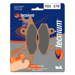 Plaquettes de frein TECNIUM Maxi Scooter métal fritté - MSS378