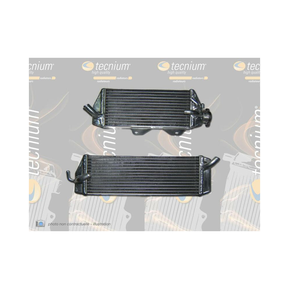 Radiateur droit TECNIUM - Yamaha Tecnium 1 - AVSmoto Racing Parts 