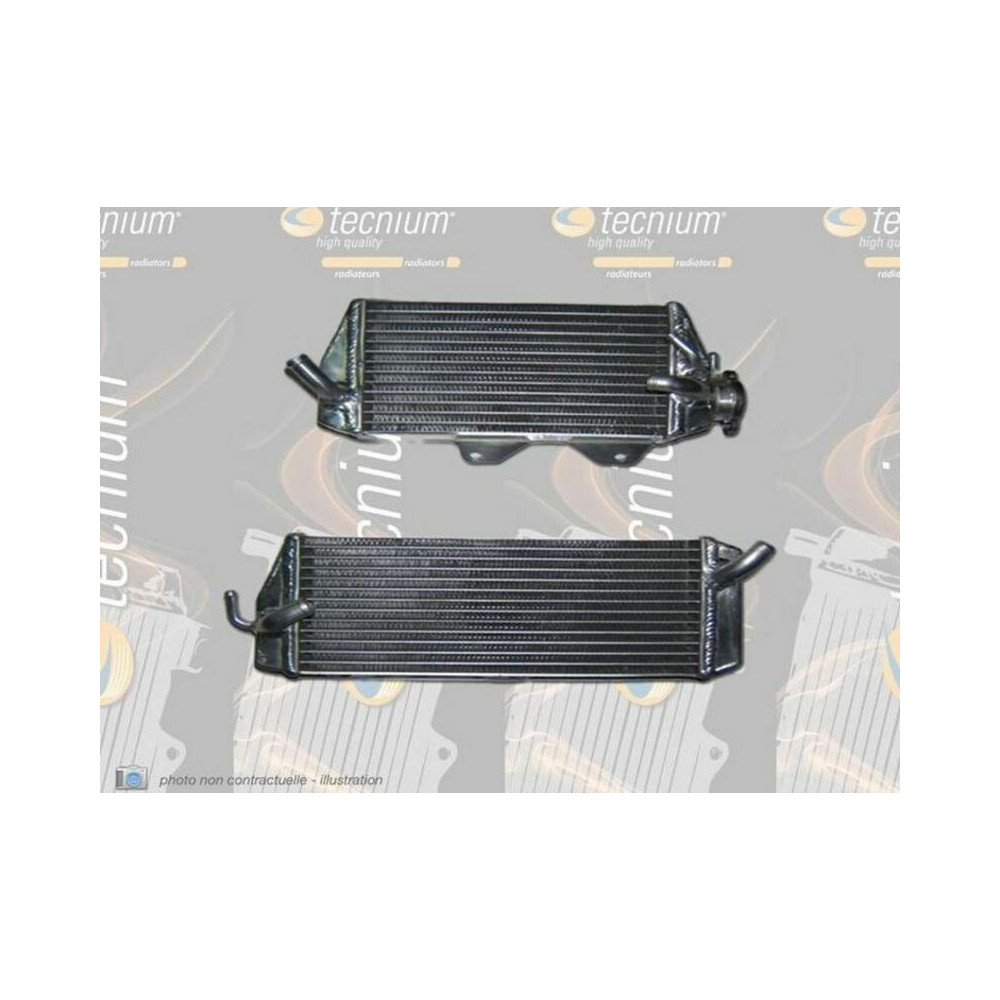 Radiateur droit TECNIUM Oversize - Suzuki RM-Z250 Tecnium 1 - AVSmoto Racing Parts 