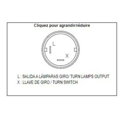 Relais de clignotant TECNIUM DZE OE 2 pôles 12V