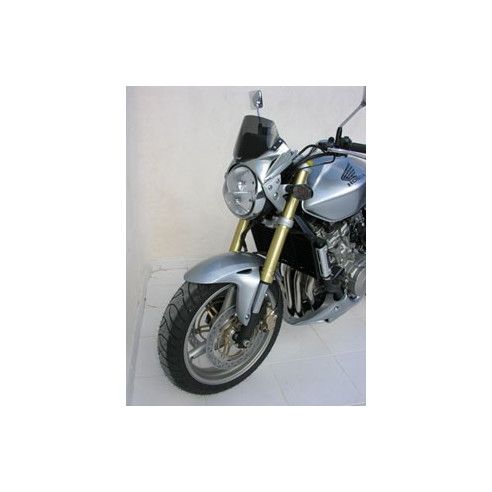 Tête de fourche Ermax Honda CB 600 Hornet Alu brossé avec bulle 2005/2006