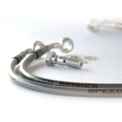 Durite Aviation SPEEDBRAKES inox / raccord alu