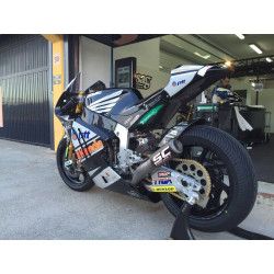 Couronne aluminium Moto2 anodisé or