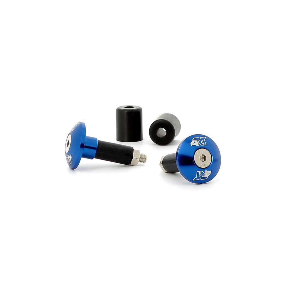 Embout de guidon ART Ø12-18mm bleu ART 1 - AVSmoto Racing Parts 