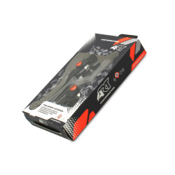 Leviers repliables ART noir/vis orange par paire KTM/Husqvarna ART 1 - AVSmoto Racing Parts 