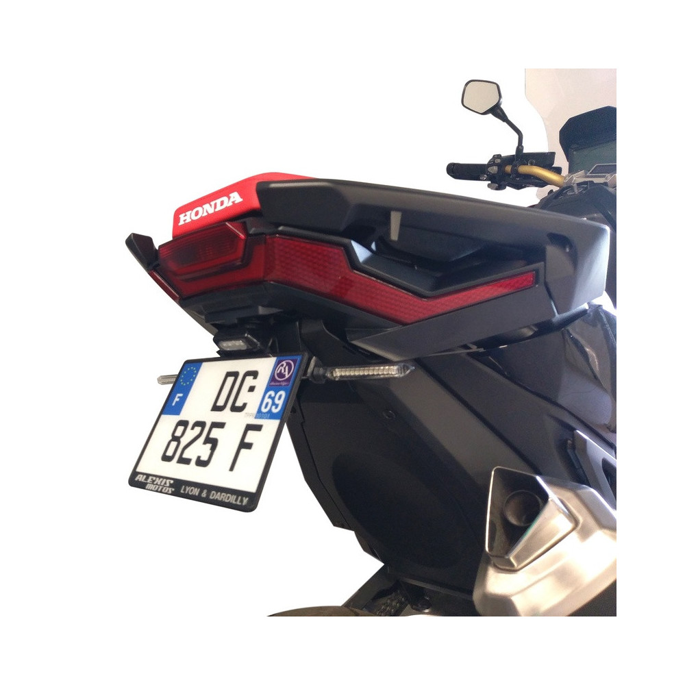 Support de plaque V PARTS noir Honda X-ADV V PARTS 1 - AVSmoto Racing Parts 