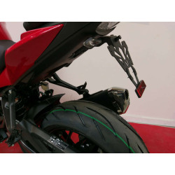 Support de plaque V PARTS noir Suzuki GSX-S750/1000 V PARTS 4 - AVSmoto Racing Parts 