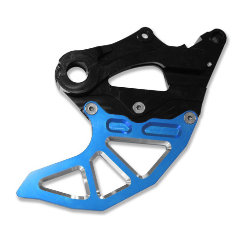 Protège disque arrière ART bleu avec protection étrier Sherco ART 1 - AVSmoto Racing Parts 