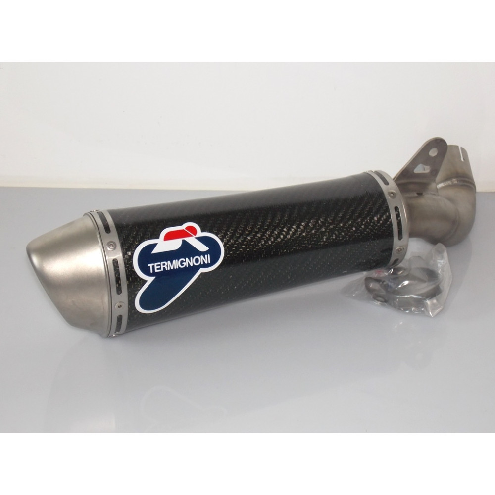 Silencieux Termignoni carbone + inox ovale, Honda CB 1000 R 2008-17