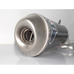 Silencieux Termignoni carbone + inox ovale, Honda CB 1000 R 2008-17