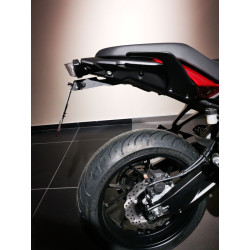 Support de plaque V PARTS noir - Yamaha MT-07 TRACER/MT-09 TRACER V PARTS 3 - AVSmoto Racing Parts 