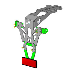 Support de plaque V PARTS - Suzuki V PARTS 1 - AVSmoto Racing Parts 