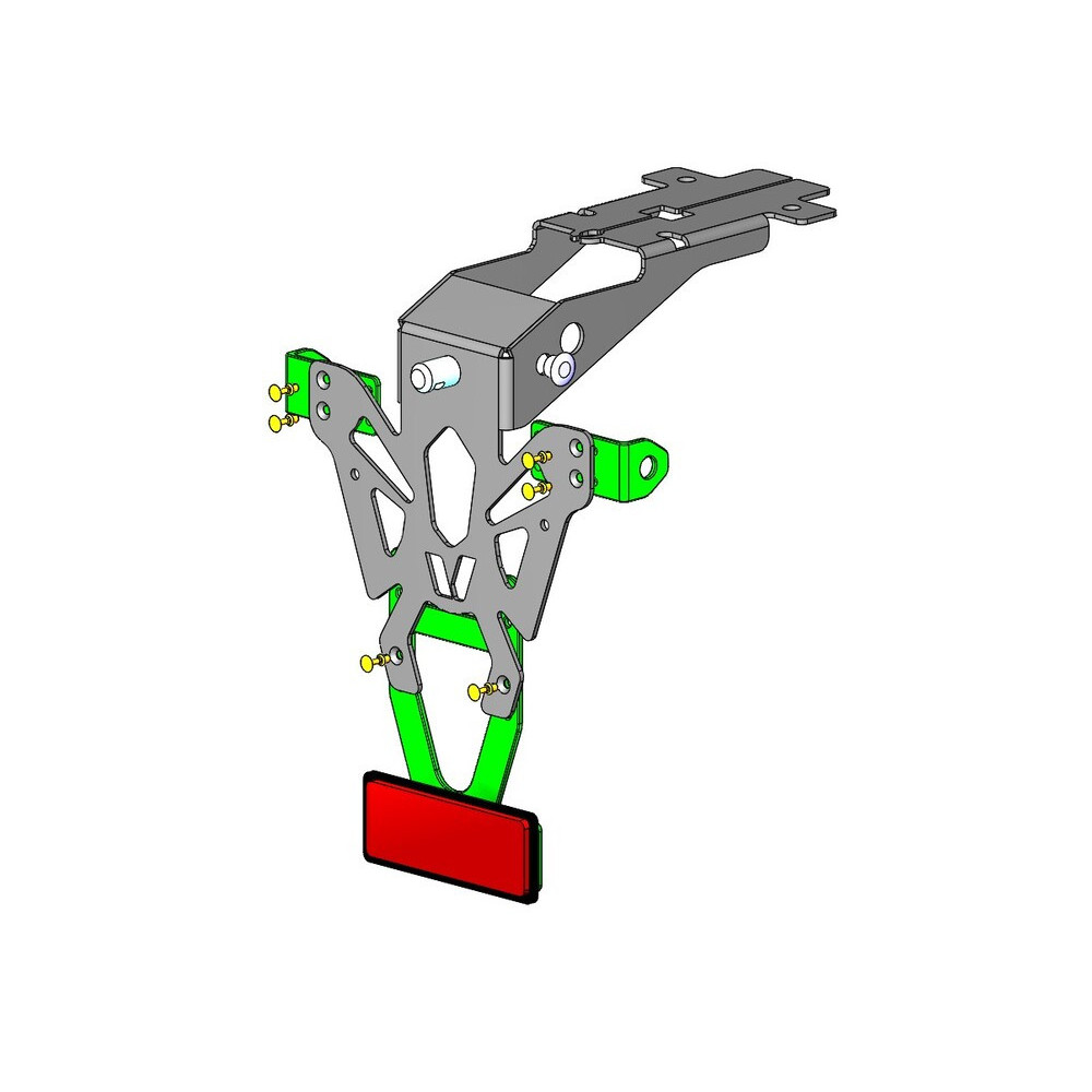 Support de plaque V PARTS - Suzuki V PARTS 1 - AVSmoto Racing Parts 