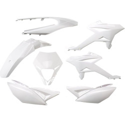 Kit plastique blanc brillant - Beta RR 50 2011-20