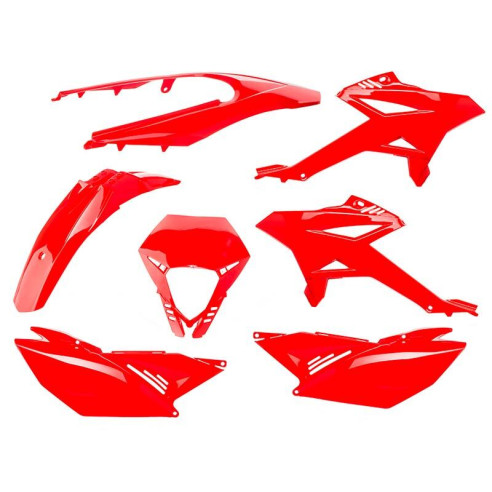 Kit plastique rouge brillant - Beta RR 50 2011-20