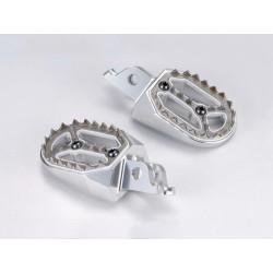 Repose-pieds BIHR Evolution argent Kawasaki KX250F/450F Bihr 1 - AVSmoto Racing Parts 