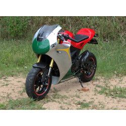 Garde boue arrière carbone TYGA, Honda 125 MSX GROM