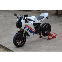 Garde boue arrière carbone TYGA, Honda 125 MSX GROM