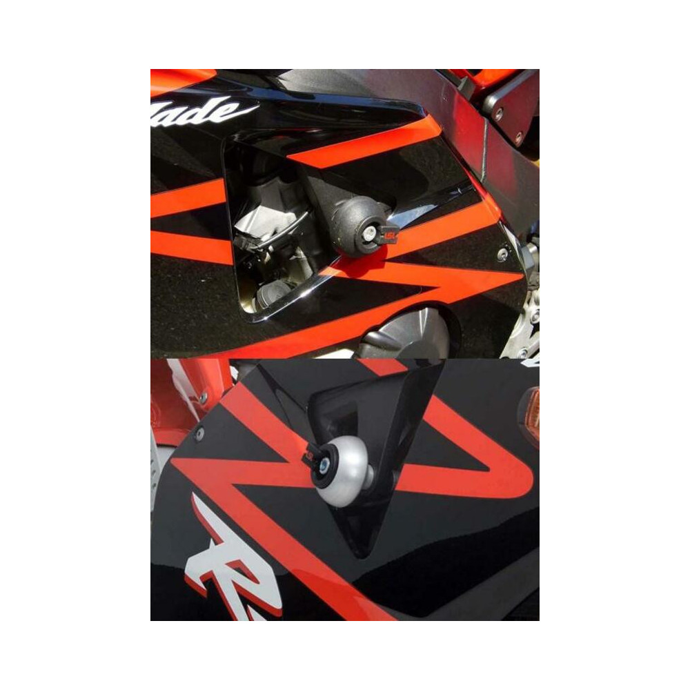 Kit fixation tampon de protection LSL pour CBR900RR 2000-04 Lsl 1 - AVSmoto Racing Parts 