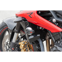 Kit fixation tampon de protection LSL noir Triumph 675 STREET TRIPLE Lsl 2 - AVSmoto Racing Parts 