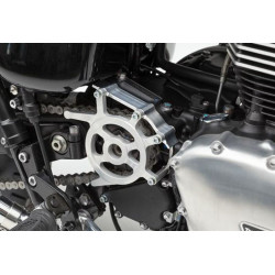 Carter de pignon de sortie boite LSL Clubman noir Triumph Thruxton Lsl 1 - AVSmoto Racing Parts 