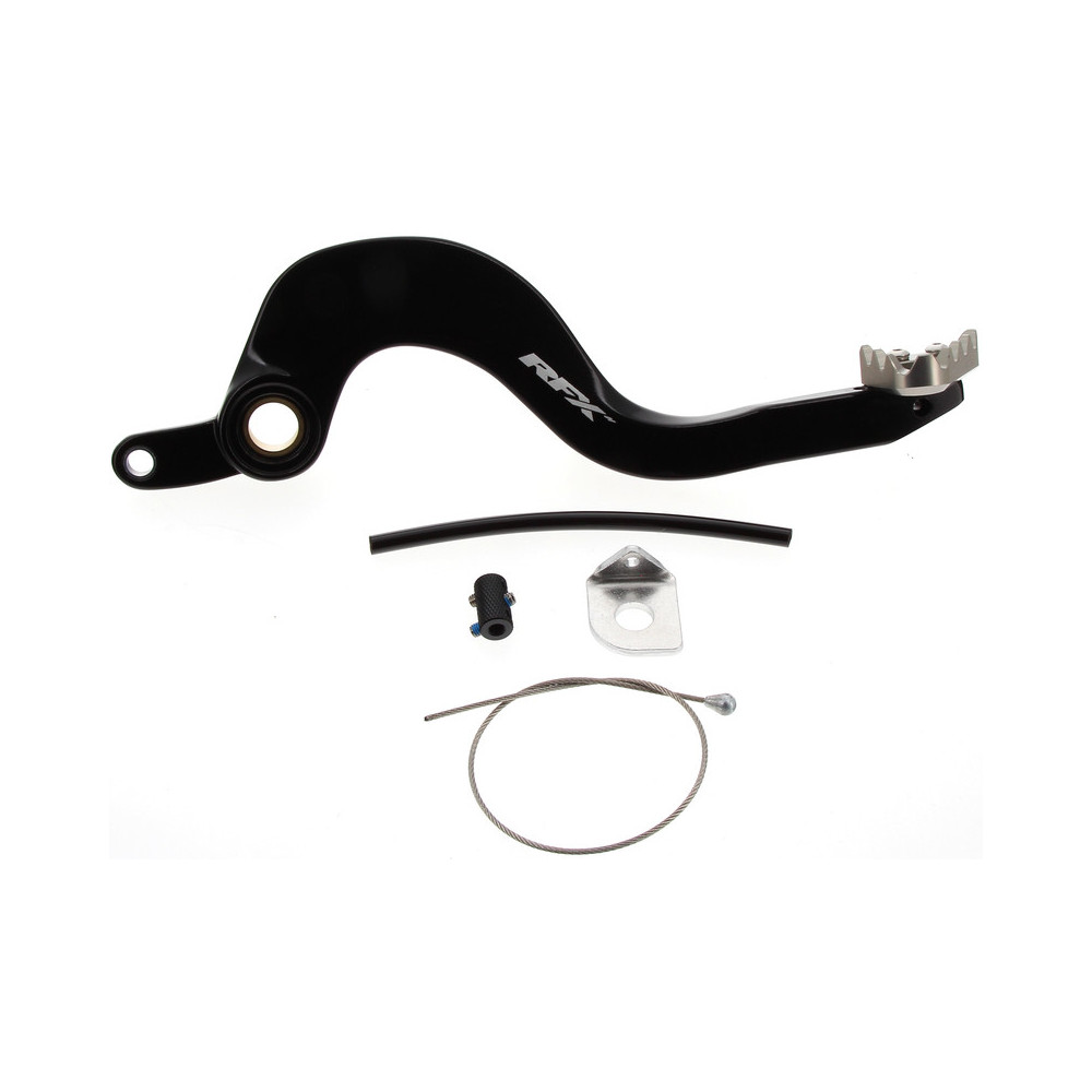 Pédale de frein arrière RFX Pro ST (Noir/Anodisé dur) RFX 1 - AVSmoto Racing Parts 