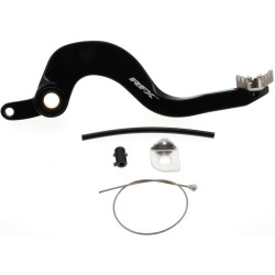 Pédale de frein arrière RFX Pro ST anodisé dur noir/anodisé dur titane RFX 1 - AVSmoto Racing Parts 