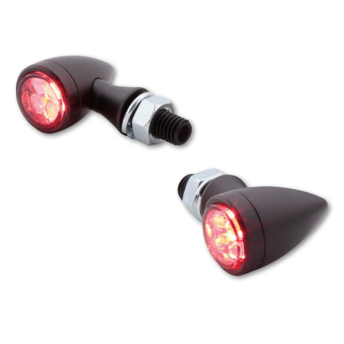 Clignotants LED SHIN YO Sixteen Bullet 3en1 - feu arrière, feu stop, clignotants