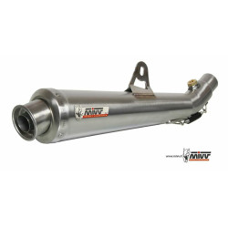 Silencieux double MIVV X-Cone inox Suzuki GSR600