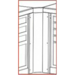 Meuble d'angle BIKE LIFT modèle classique