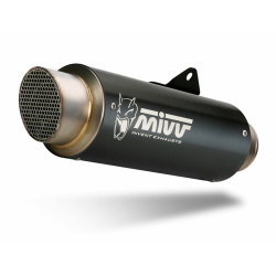 Silencieux MIVV GP Pro inox noir Kawasaki Z900RS