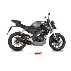 Ligne complète MIVV Suono inox noir - Yamaha MT-125 15-19 / YZF 125 R 14-18