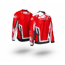 Maillot S3 Racing Team enfant rouge/noir taille YXS S3 1 - AVSmoto Racing Parts 