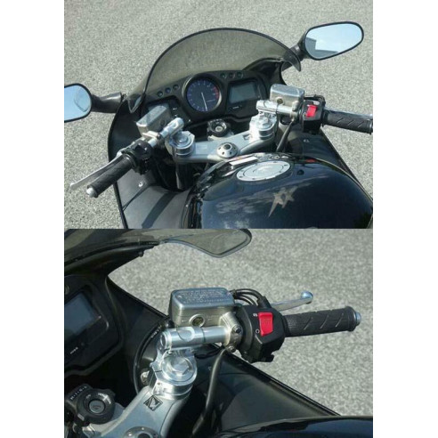 Guidons bracelet relevés LSL Top Match - Honda CBR1100XX