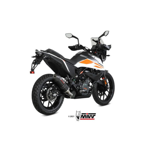 Silencieux MIVV Oval carbone - KTM 390 Adventure