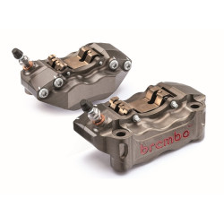 Paire étriers BREMBO UPGRADE - 100mm/P4 30/34 (avec plaquettes)