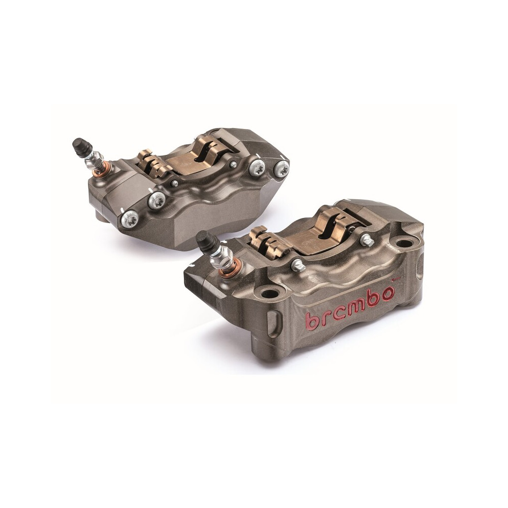 Paire étriers BREMBO UPGRADE - 100mm/P4 30/34 (avec plaquettes)