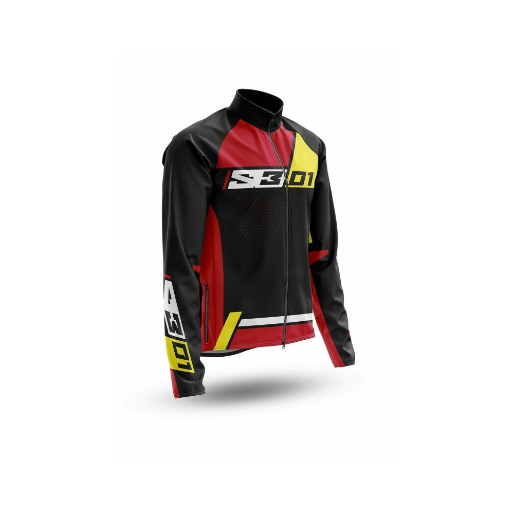 Veste S3 Collection 01 - noir/rouge taille XS