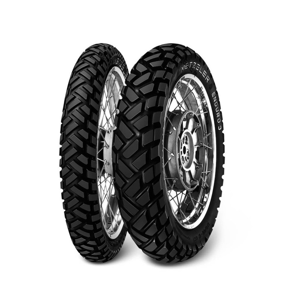 Pneu METZELER ENDURO 3 SAHARA (F) 90/90-21 M/C 54H DP TL METZELER 1 - AVSmoto Racing Parts 