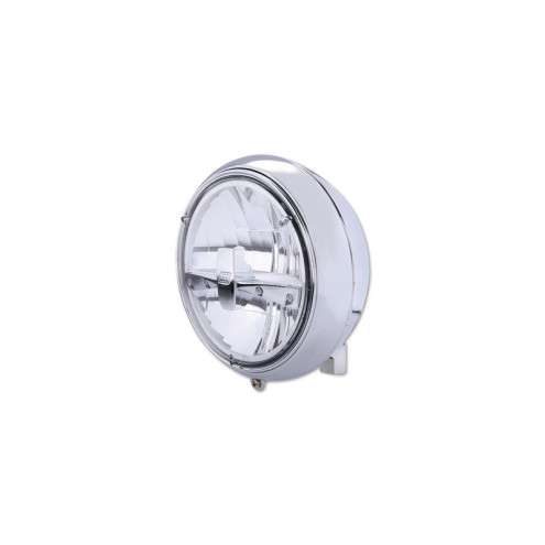 Phare LED HIGHSIDER Yuma 2 Type 3 chromé - Ø178mm