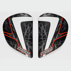 Platine écran ARAI Super AdSis J Sting red casque intégral