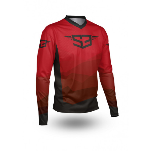 Maillot S3 Trial Angel Colors - rouge