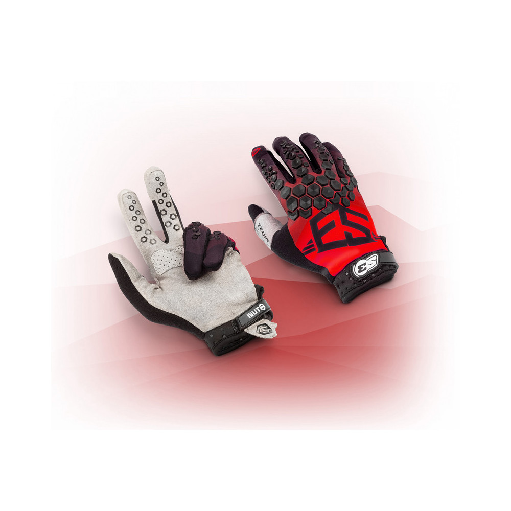 Gants S3 Hard Enduro Angel Nuts - rouge